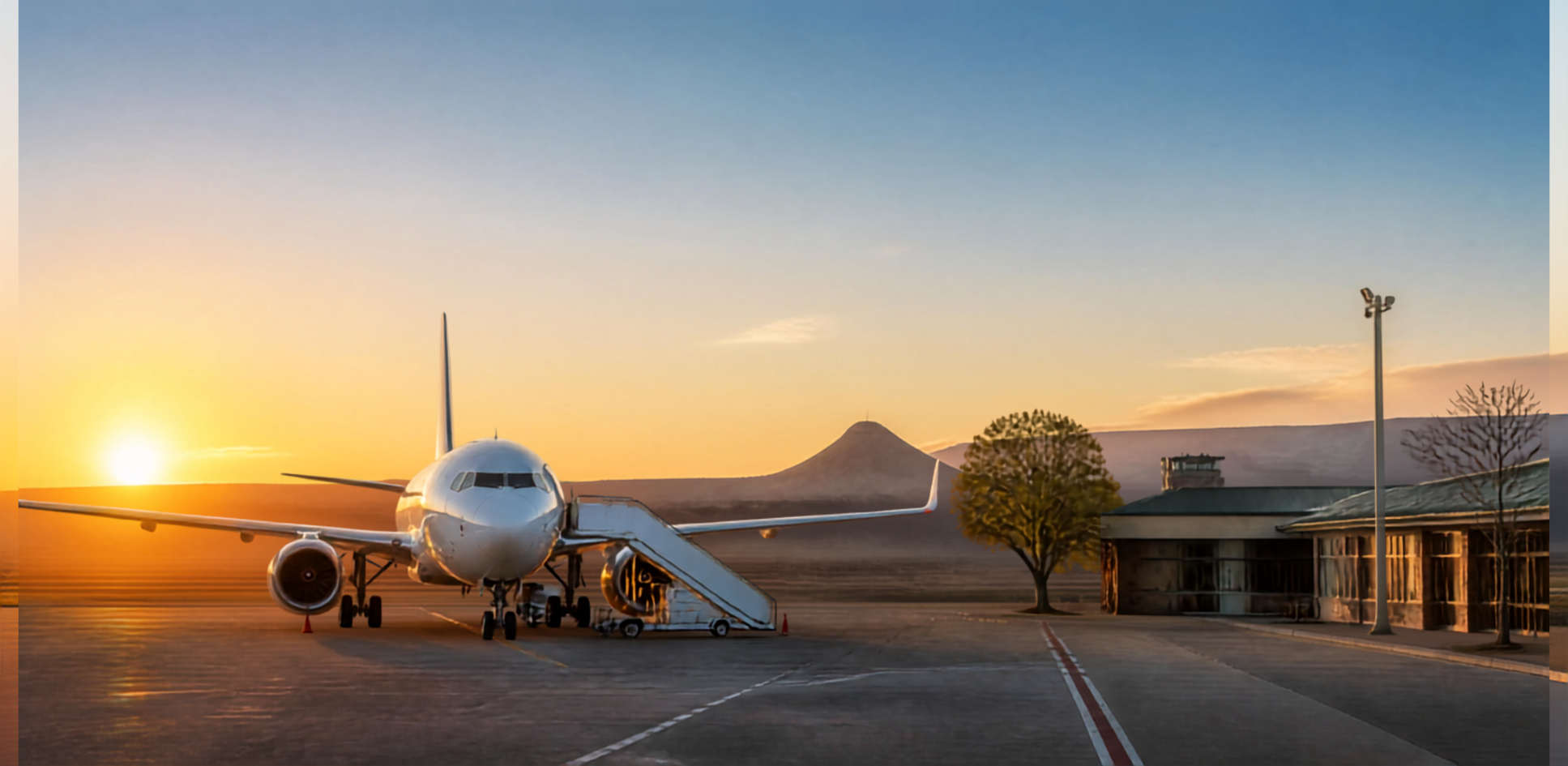 Airport parking and aircraft